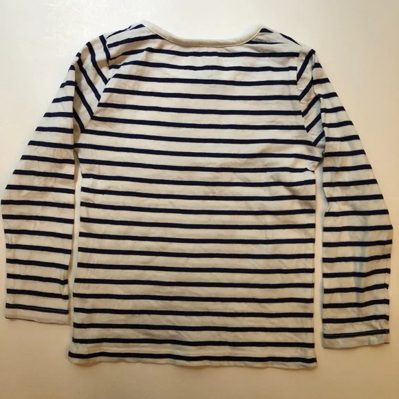 🍎 SOLD 🎃 NWOT Mini Boden Butterflies Tee Shirt 4-5Y - Picture 4 of 5